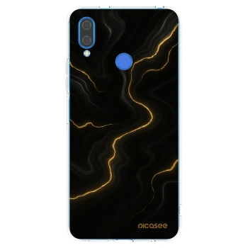 Picasee silikonska prozirna maskica za Huawei Nova 3i - Thunder