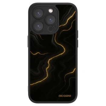 Picasee ULTIMATE CASE MagSafe za Apple iPhone 15 Pro - Thunder