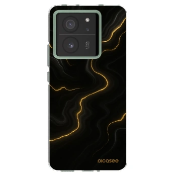 Picasee silikonska prozirna maskica za Xiaomi 13T Pro - Thunder