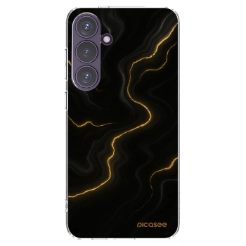 Picasee silikonska prozirna maskica za Samsung Galaxy S24+ S926B 5G - Thunder