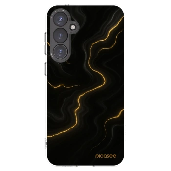 Picasee silikonska prozirna maskica za Samsung Galaxy S23 FE S711B - Thunder