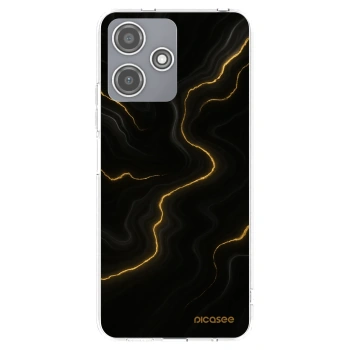 Picasee silikonska prozirna maskica za Xiaomi Redmi 12 5G - Thunder