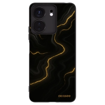 Picasee crna silikonska maskica za Xiaomi Redmi 13C 4G - Thunder