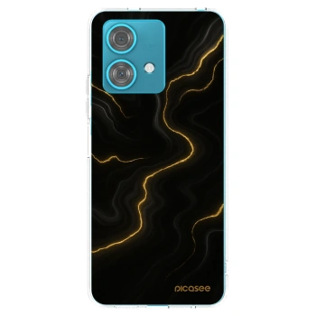 Picasee silikonska prozirna maskica za Motorola Edge 40 Neo - Thunder