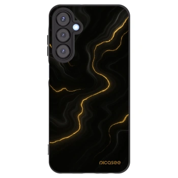 Picasee crna silikonska maskica za Samsung Galaxy A25 A256B 5G - Thunder