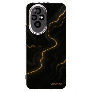 Picasee silikonska prozirna maskica za Honor 200 5G - Thunder