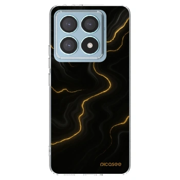 Picasee silikonska prozirna maskica za Xiaomi 14T Pro - Thunder
