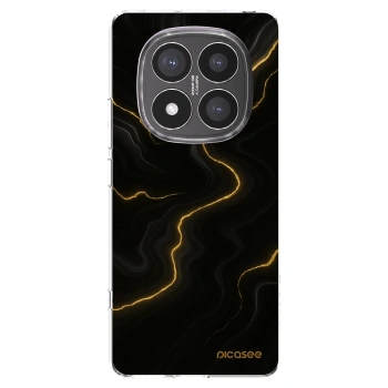 Picasee silikonska prozirna maskica za Xiaomi Redmi Note 14 Pro+ 5G - Thunder