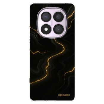 Picasee silikonska prozirna maskica za Xiaomi Redmi Note 14 Pro 5G - Thunder