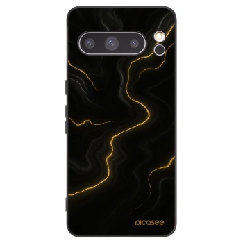 Picasee crna silikonska maskica za Google Pixel 8 Pro - Thunder