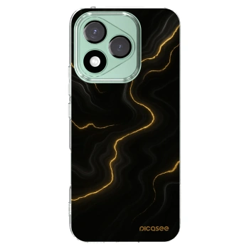 Picasee silikonska prozirna maskica za Honor 400 Lite 5G - Thunder