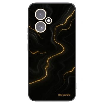 Picasee crna silikonska maskica za Honor 400 5G - Thunder