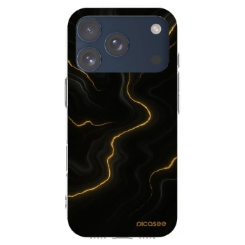 Picasee silikonska prozirna maskica za Apple iPhone 17 Pro - Thunder