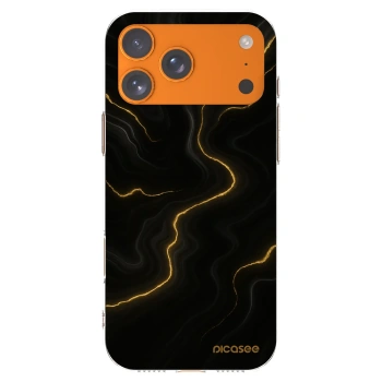 Picasee silikonska prozirna maskica za Apple iPhone 17 Pro Max - Thunder