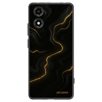 Picasee crna silikonska maskica za Motorola Moto E14 - Thunder