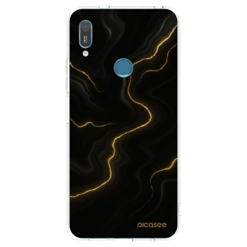 Picasee silikonska prozirna maskica za Huawei Y6 2019 - Thunder