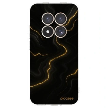 Picasee silikonska prozirna maskica za Xiaomi Redmi Note 15 Pro 4G - Thunder
