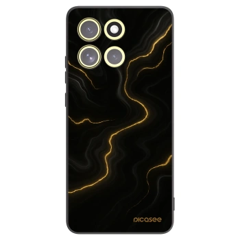 Picasee crna silikonska maskica za Motorola Moto G86 Power 5G - Thunder