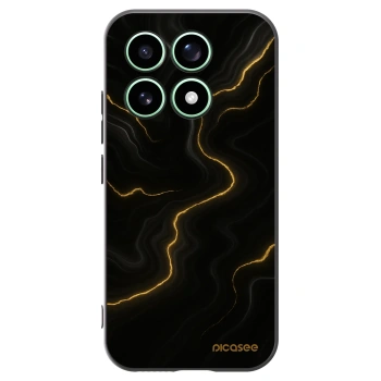 Picasee crna silikonska maskica za Xiaomi 17 - Thunder