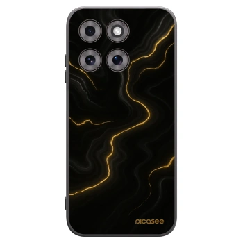 Picasee crna silikonska maskica za Motorola Moto G77 - Thunder