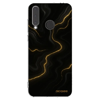Picasee silikonska prozirna maskica za Honor 20 Lite - Thunder