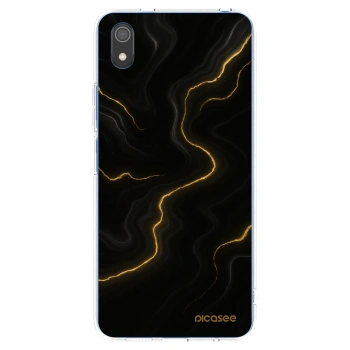 Picasee silikonska prozirna maskica za Xiaomi Redmi 7A - Thunder