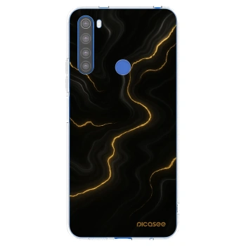 Picasee silikonska prozirna maskica za Xiaomi Redmi Note 8T - Thunder