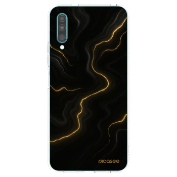 Picasee silikonska prozirna maskica za Samsung Galaxy A30s A307F - Thunder