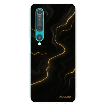 Picasee silikonska prozirna maskica za Xiaomi Mi 10 - Thunder