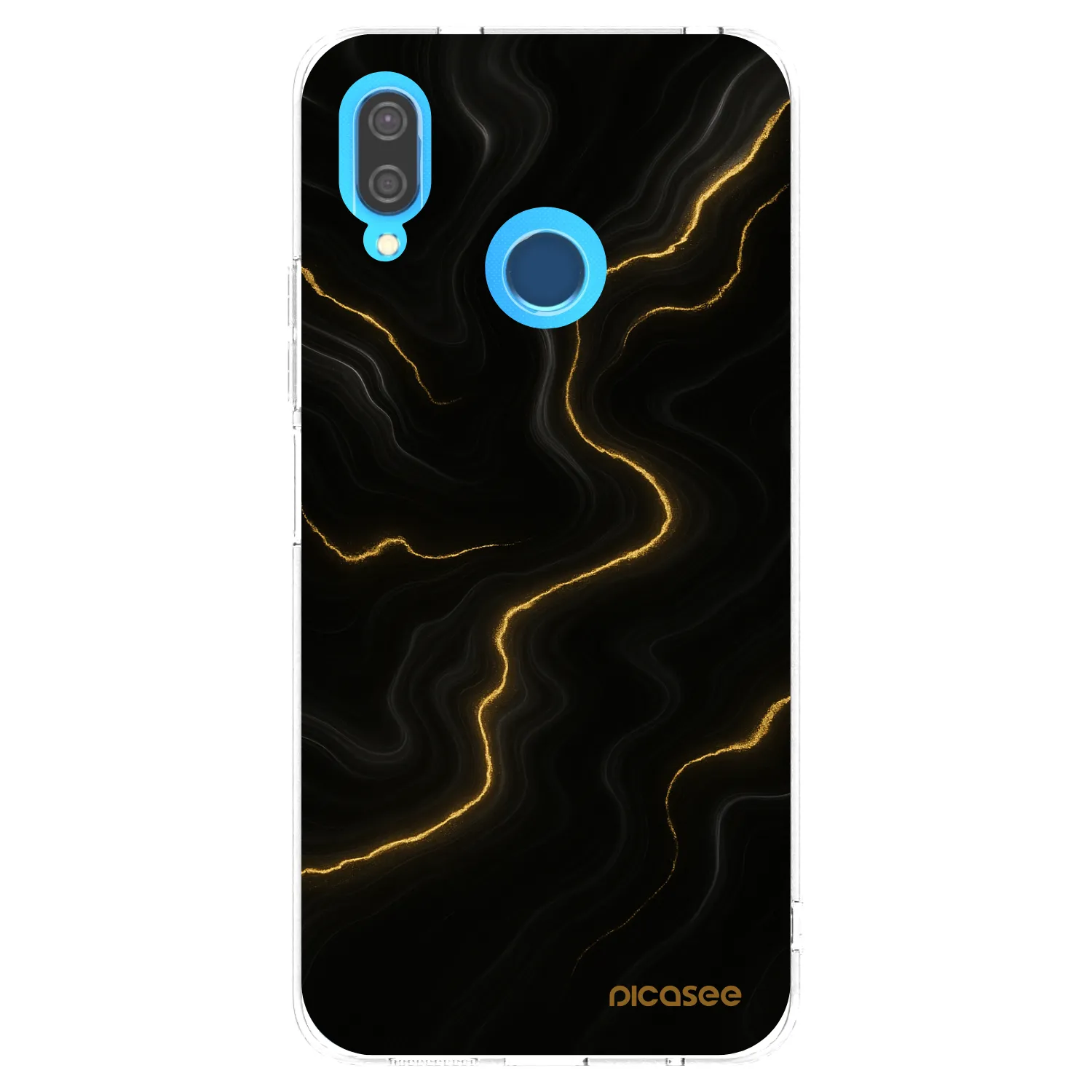 Picasee silikonska prozirna maskica za Huawei P20 Lite - Thunder