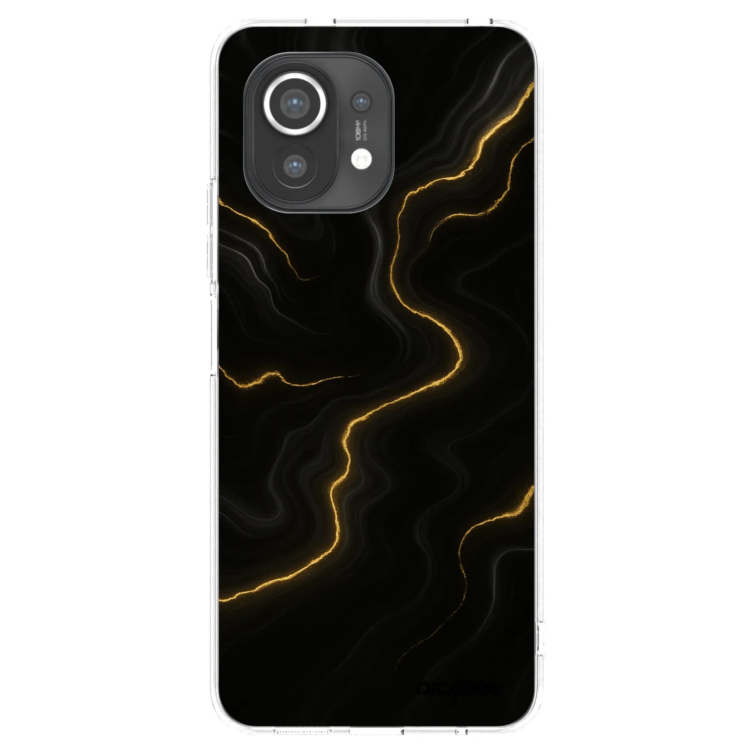 Picasee silikonska prozirna maskica za Xiaomi Mi 11 - Thunder
