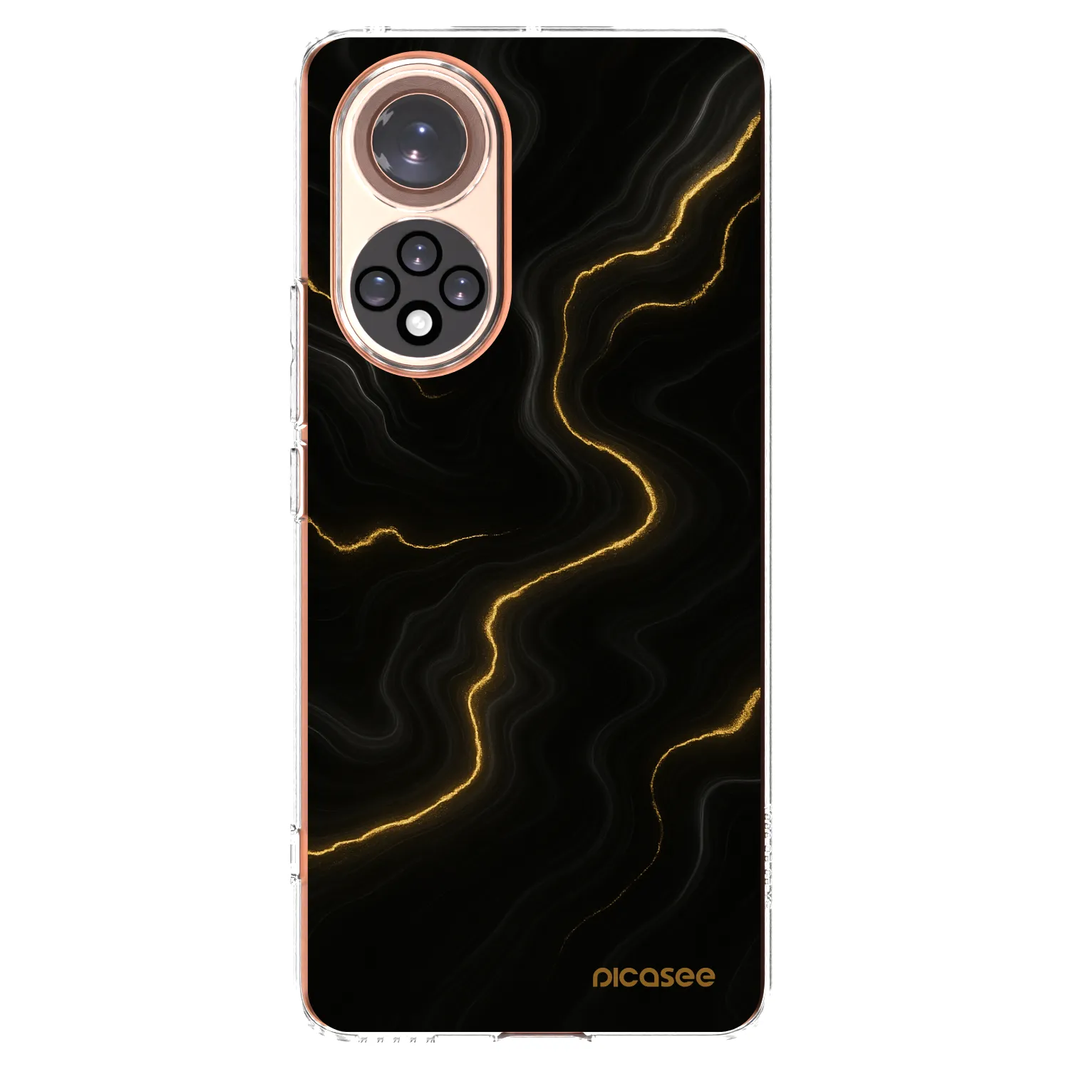 Picasee silikonska prozirna maskica za Huawei Nova 9 - Thunder