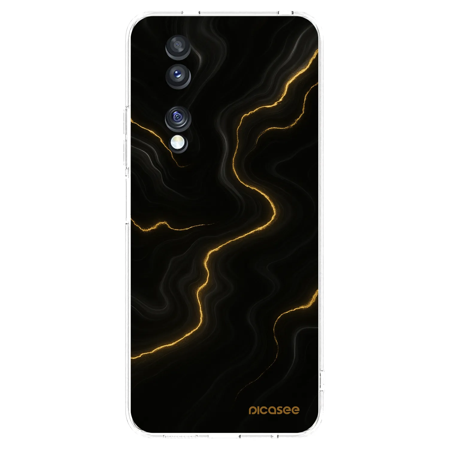 Picasee silikonska prozirna maskica za Honor 70 - Thunder