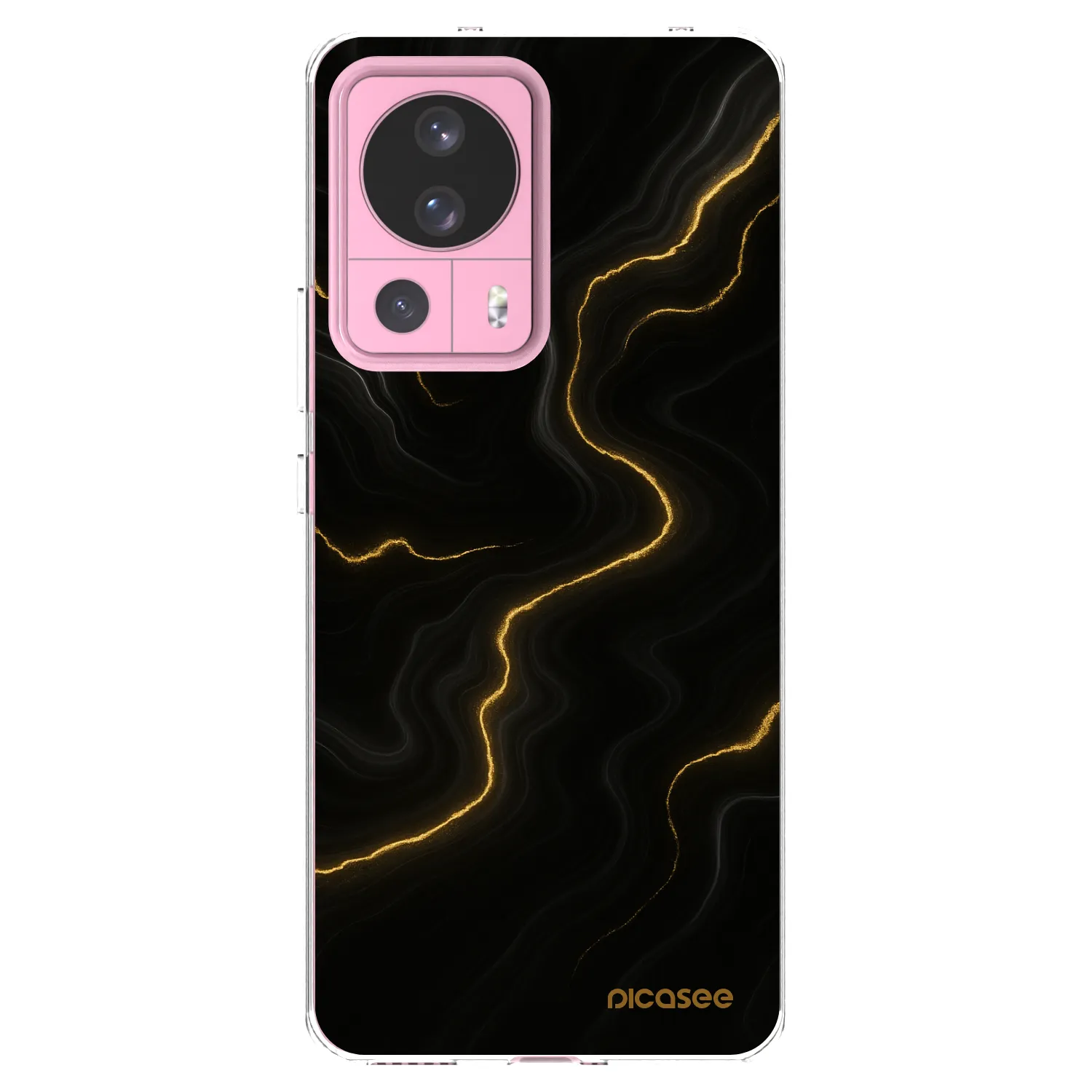 Picasee silikonska prozirna maskica za Xiaomi 13 Lite - Thunder