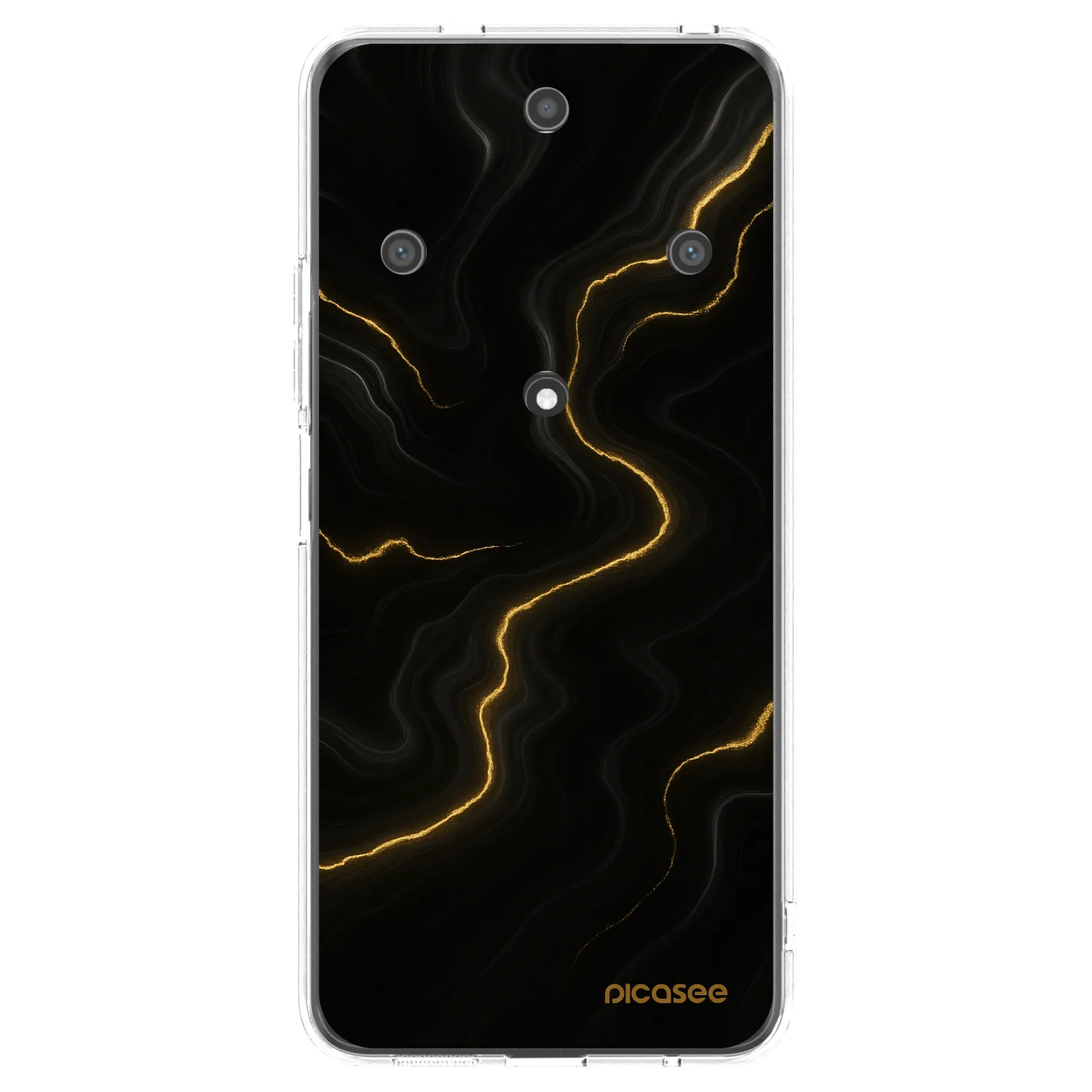 Picasee silikonska prozirna maskica za Honor Magic5 Lite 5G - Thunder