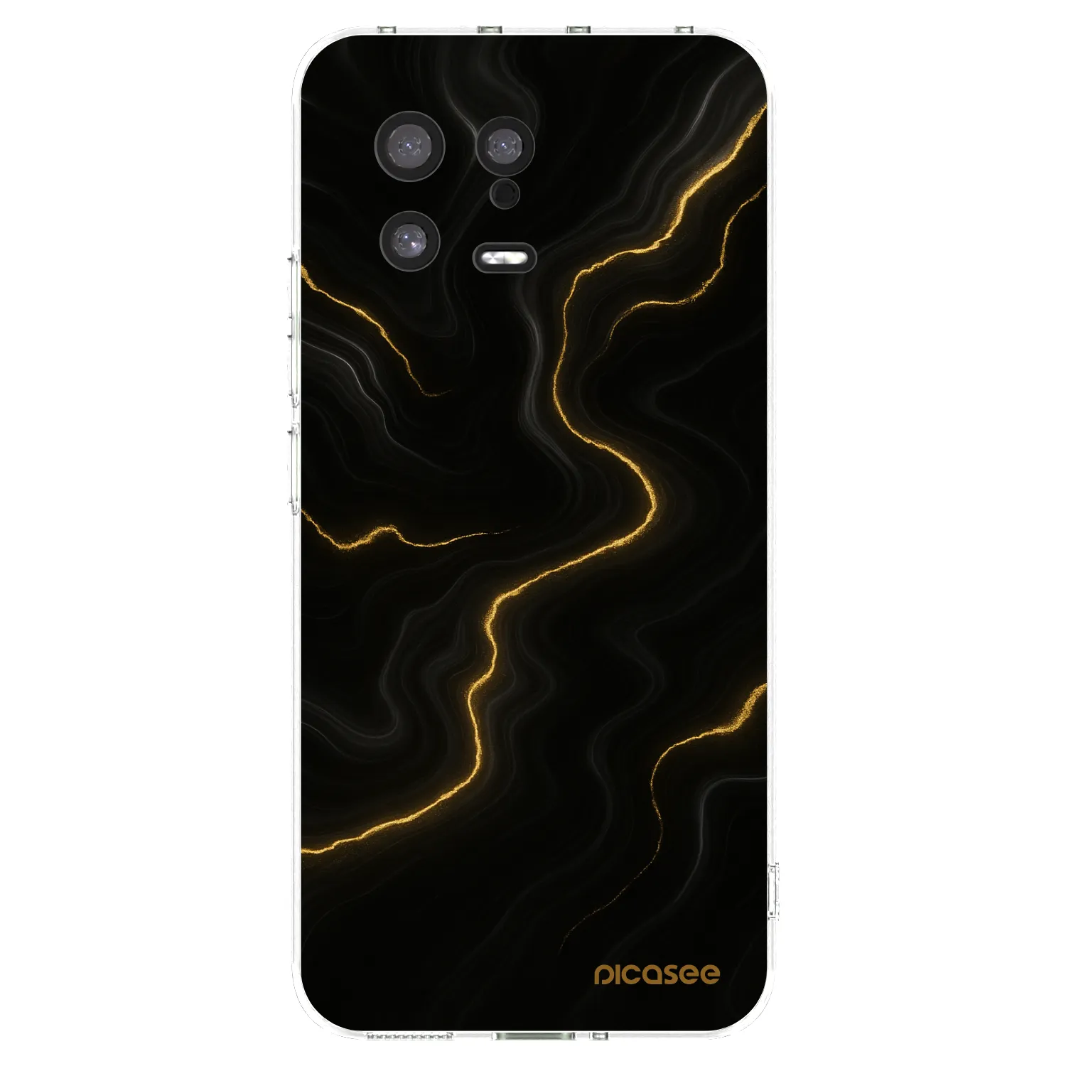 Picasee silikonska prozirna maskica za Xiaomi 13 - Thunder