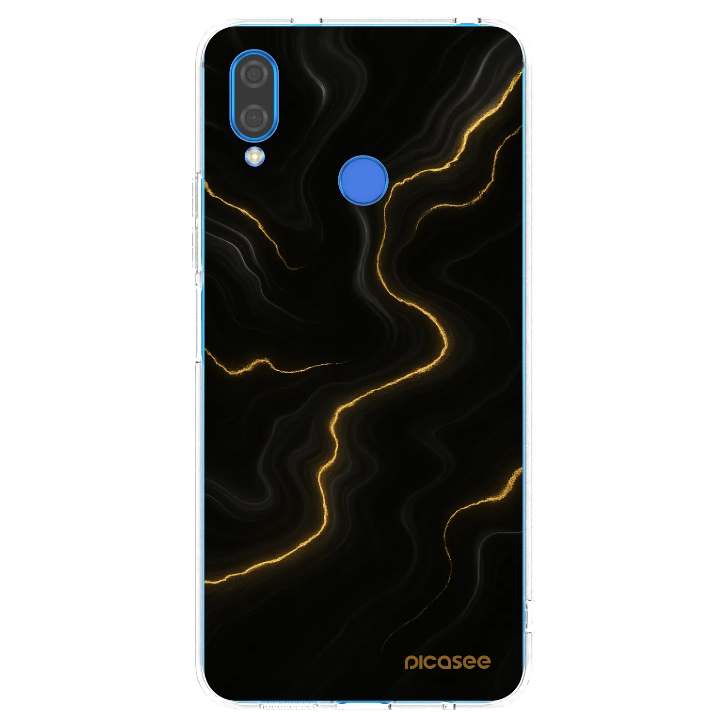 Picasee silikonska prozirna maskica za Huawei Nova 3 - Thunder
