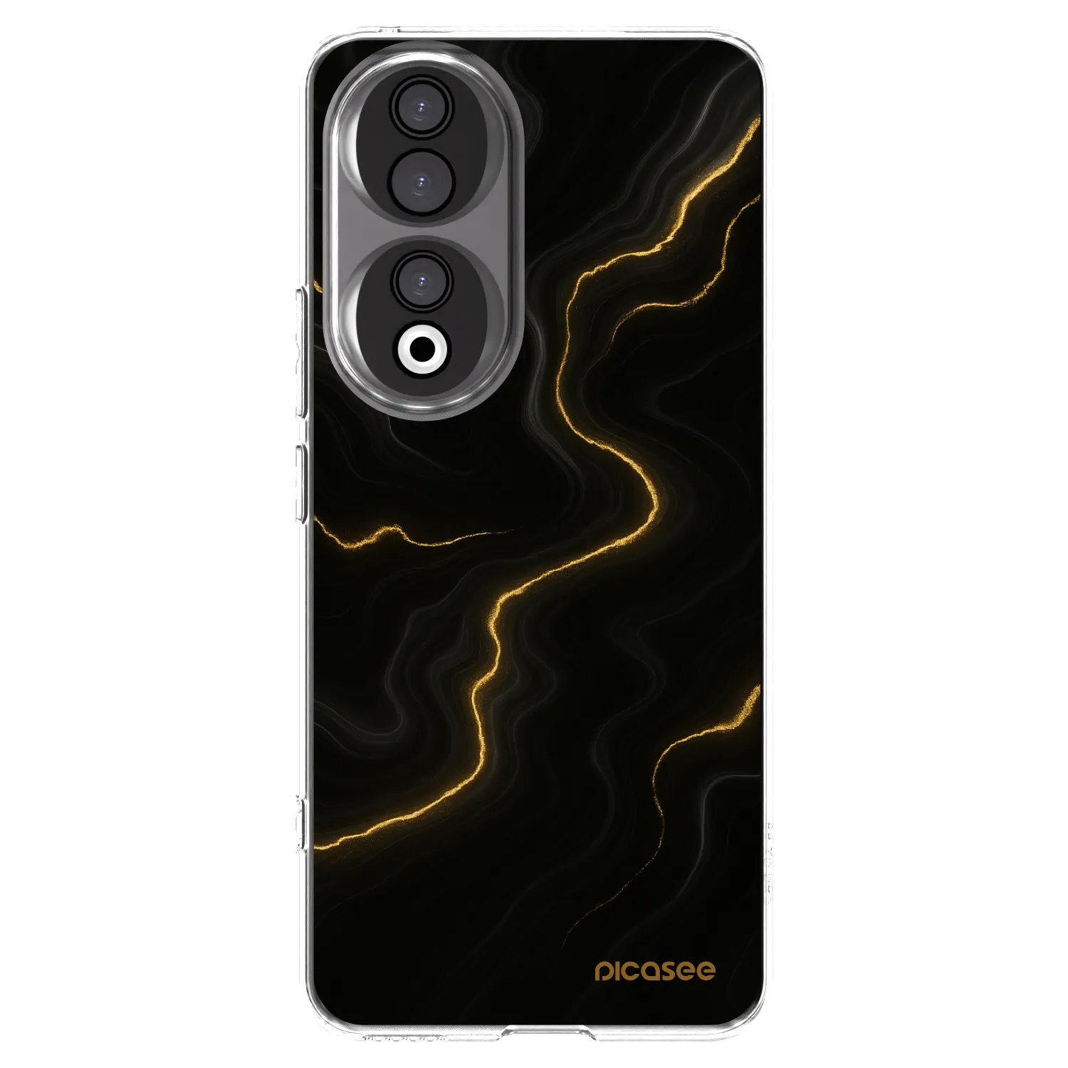 Picasee silikonska prozirna maskica za Honor 90 5G - Thunder