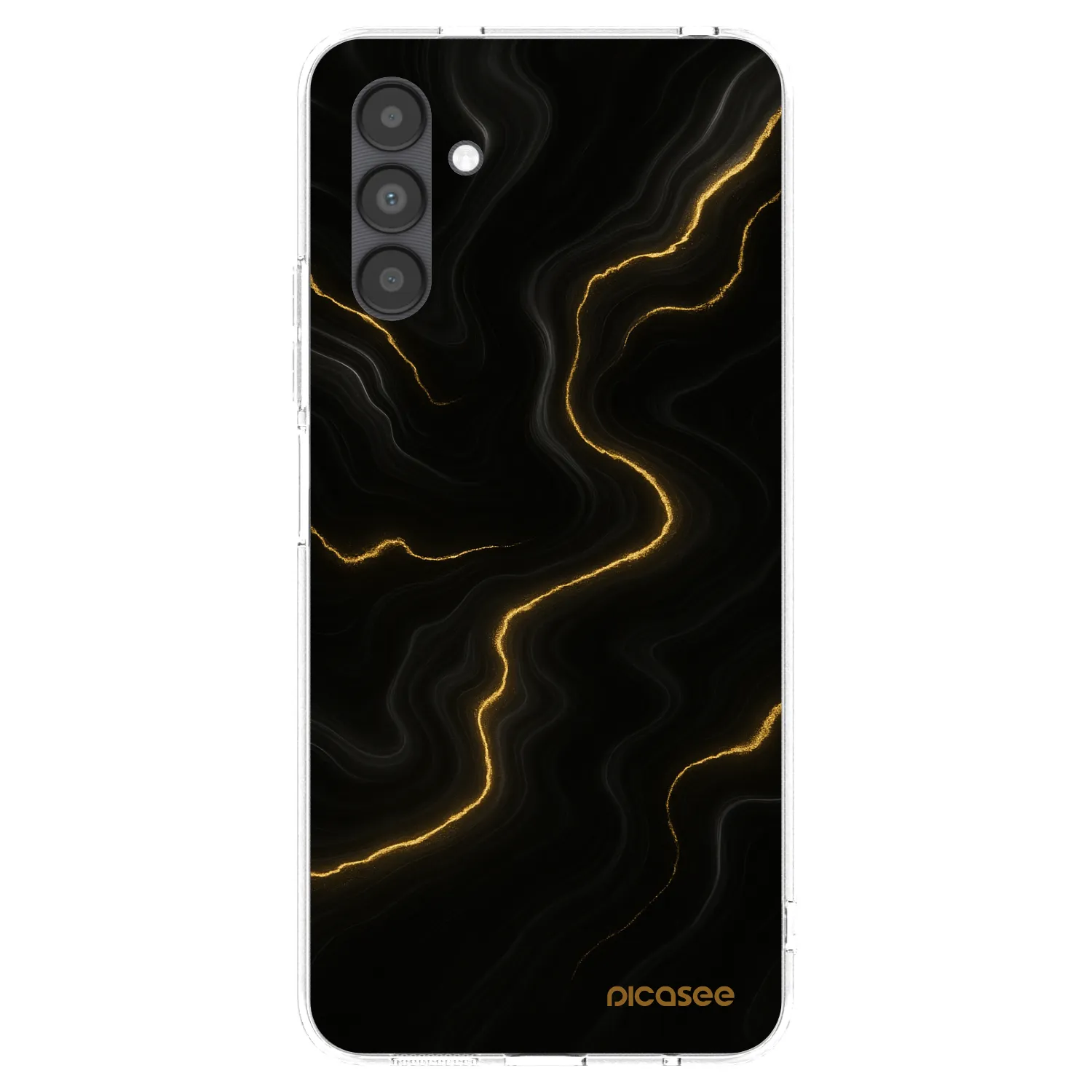 Picasee silikonska prozirna maskica za Samsung Galaxy A04s A047F - Thunder