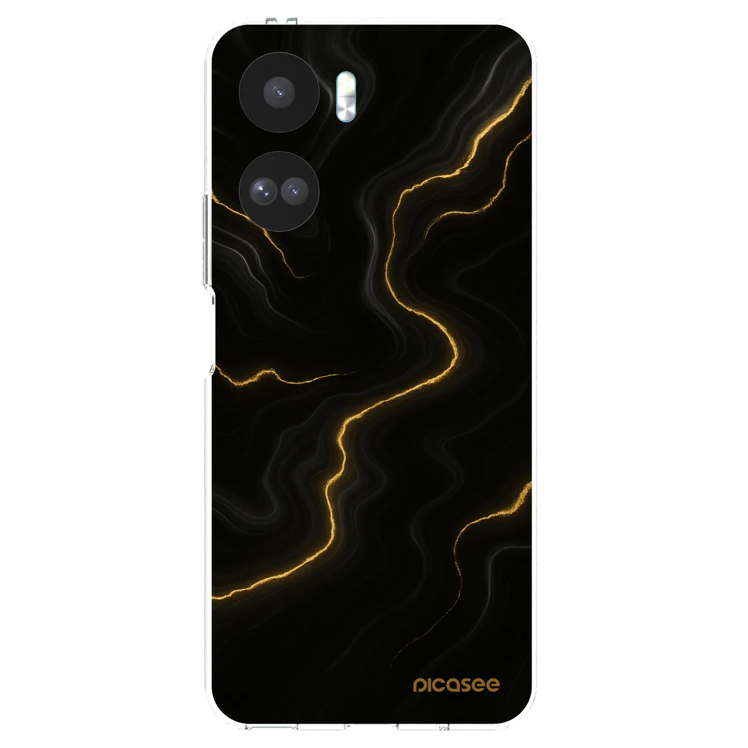 Picasee silikonska prozirna maskica za Honor 90 Lite 5G - Thunder
