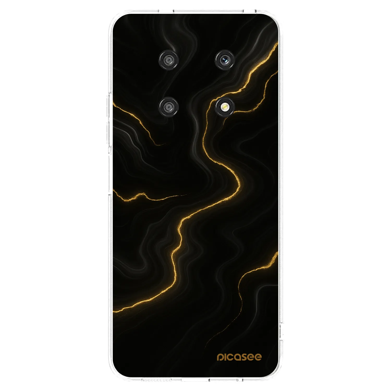 Picasee silikonska prozirna maskica za Honor Magic4 Lite 5G - Thunder