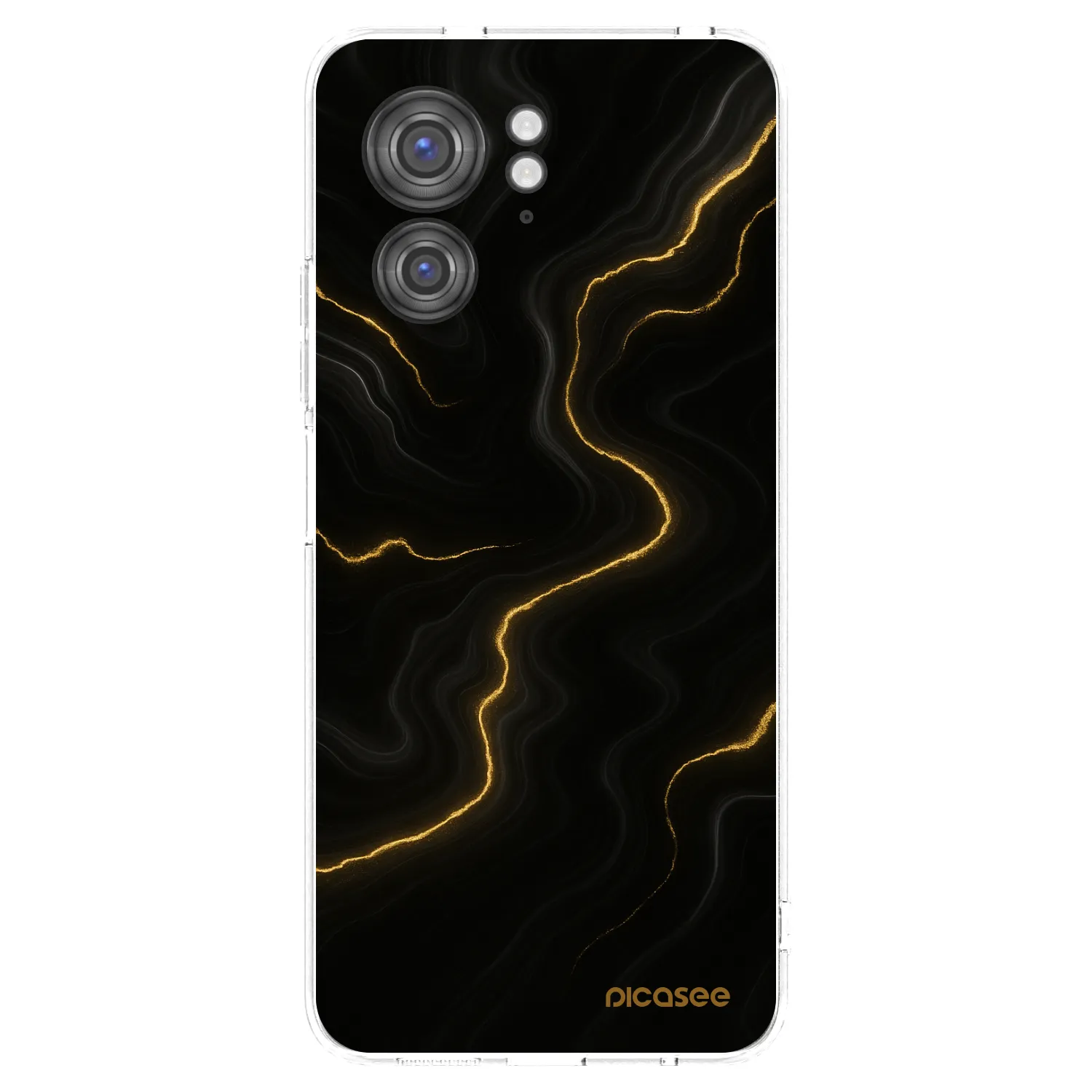 Picasee silikonska prozirna maskica za Motorola Edge 40 - Thunder