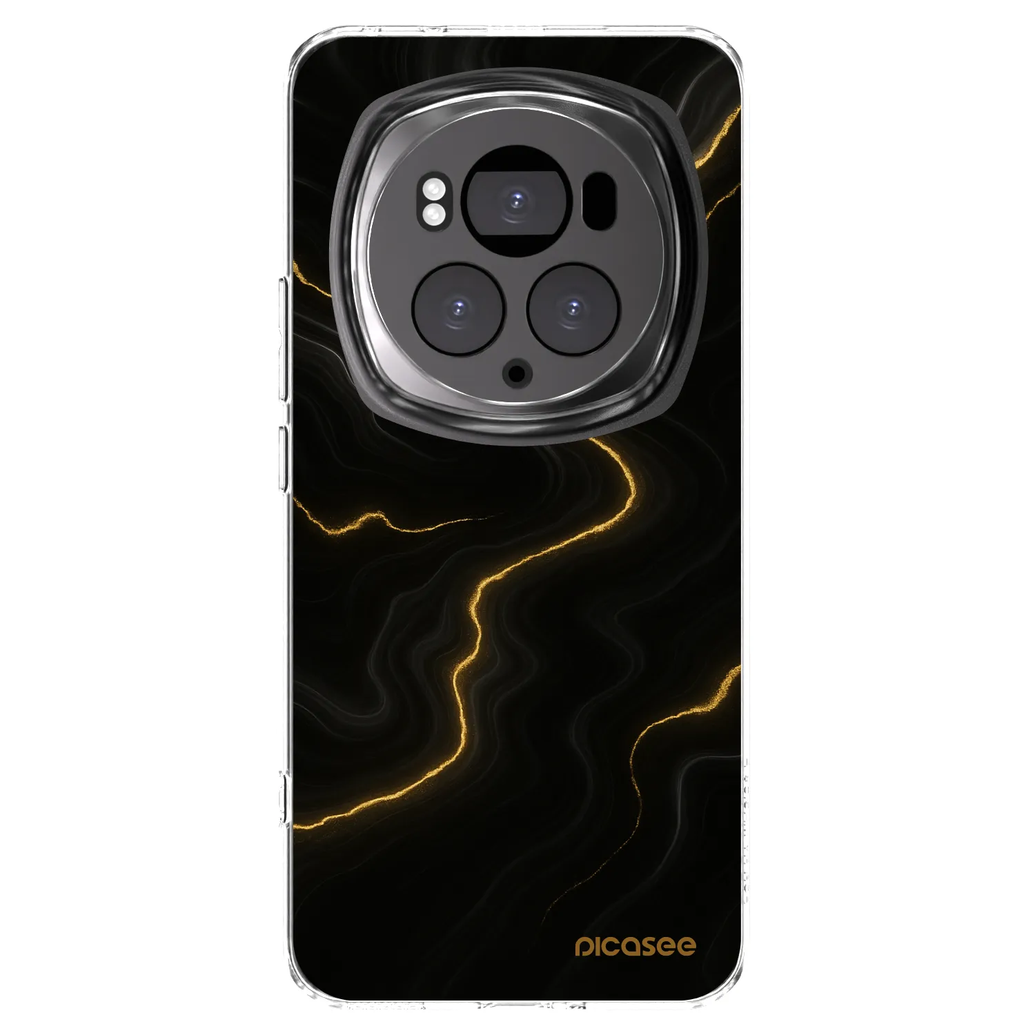 Picasee silikonska prozirna maskica za Honor Magic6 Pro - Thunder