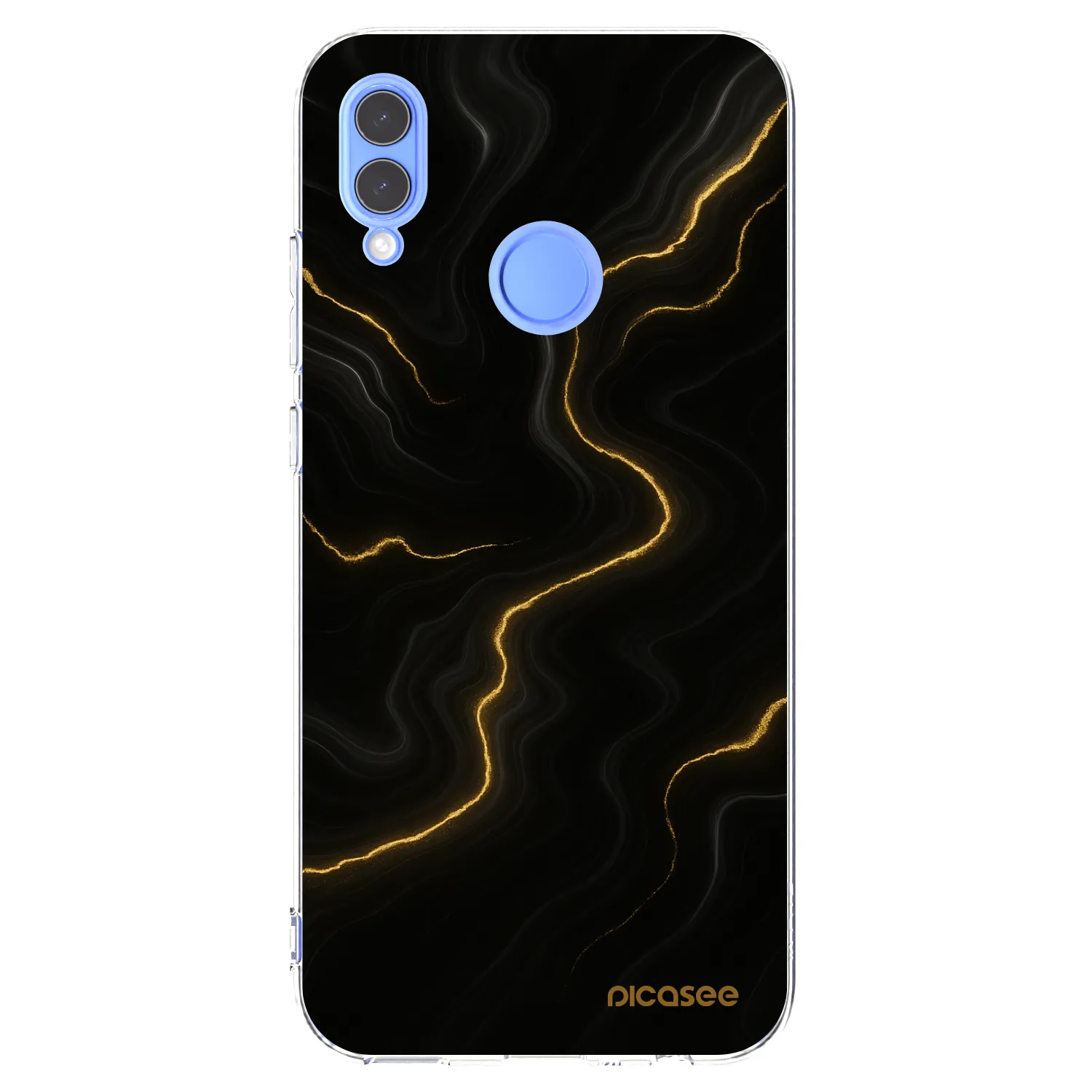 Picasee silikonska prozirna maskica za Honor 10 Lite - Thunder