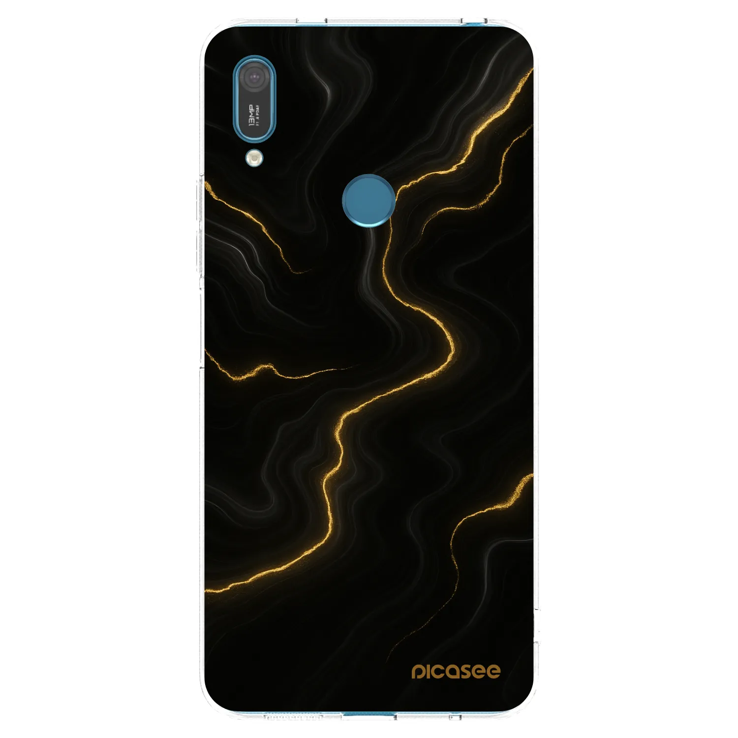 Picasee silikonska prozirna maskica za Huawei Y7 2019 - Thunder