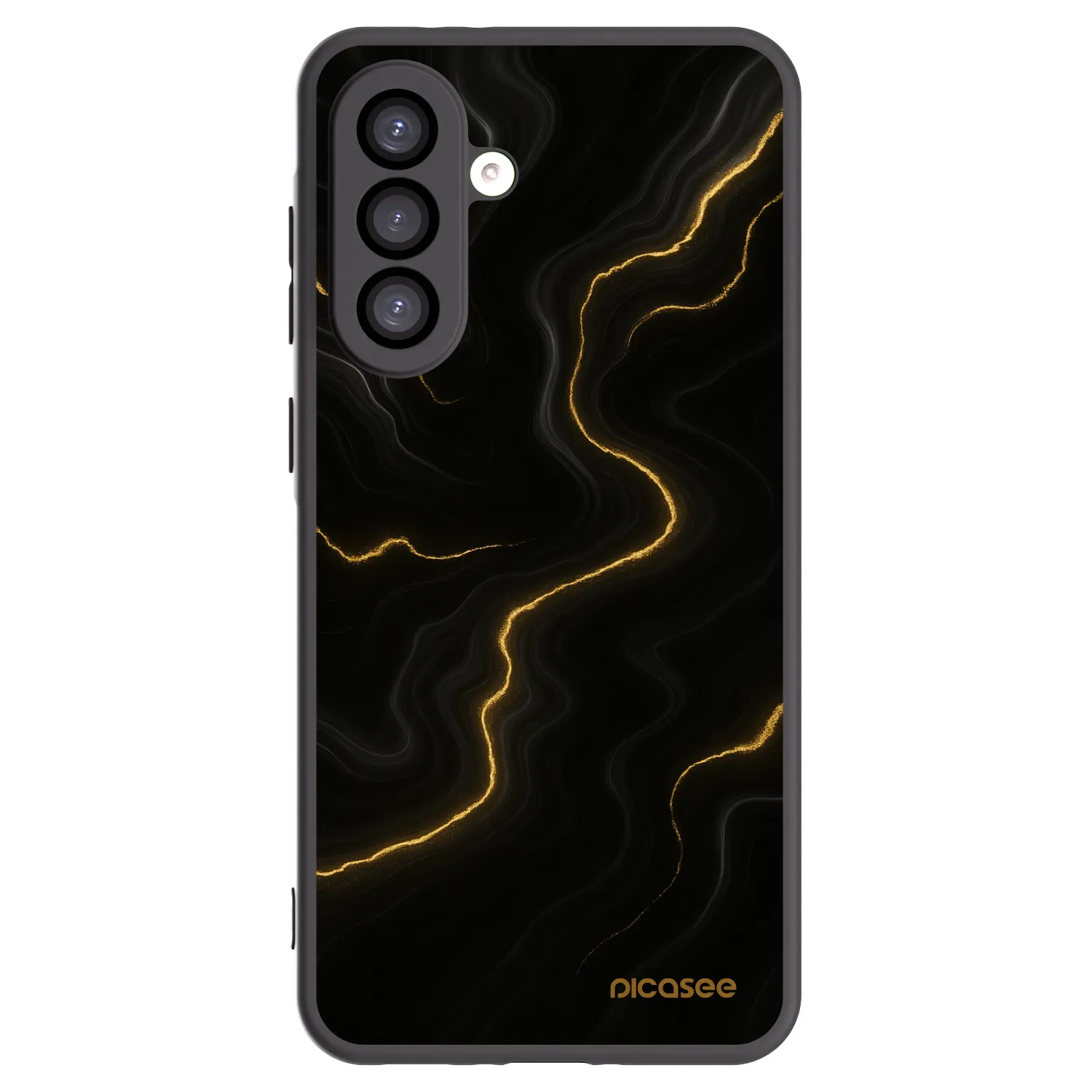 Picasee crna silikonska maskica za Samsung Galaxy A26 5G A266B - Thunder