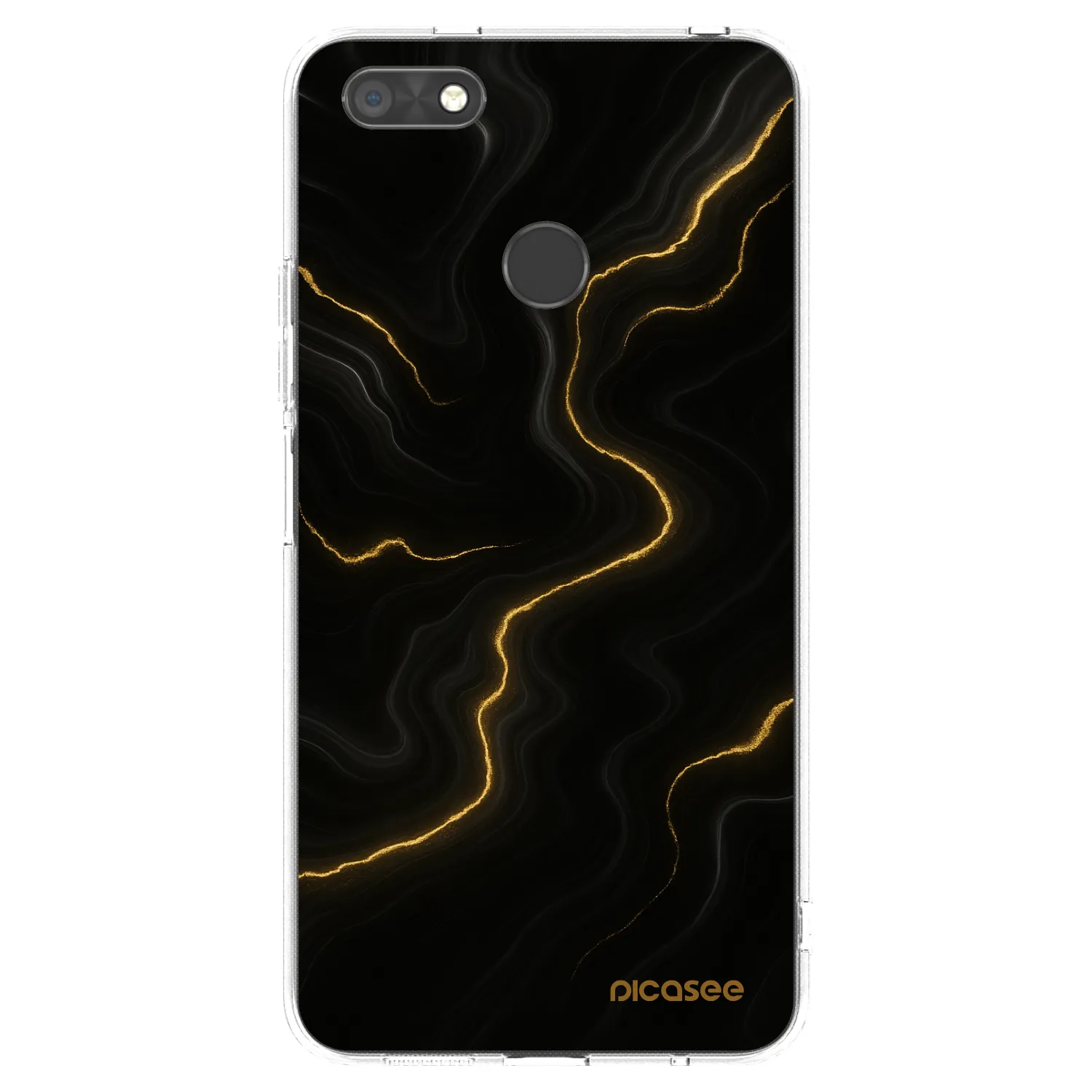 Picasee silikonska prozirna maskica za Huawei P9 Lite Mini - Thunder