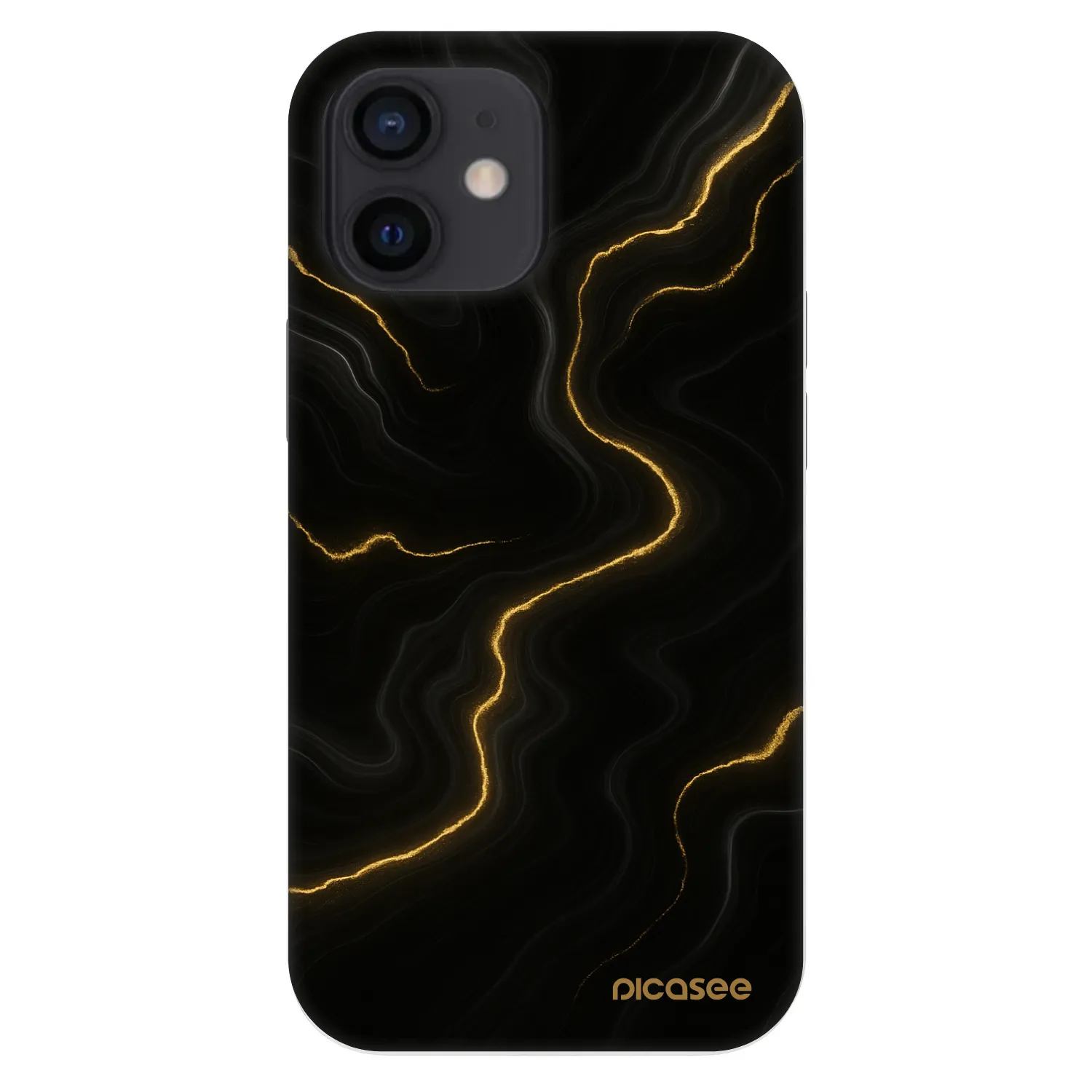 Picasee Fashion Case za Apple iPhone 12 mini - Thunder