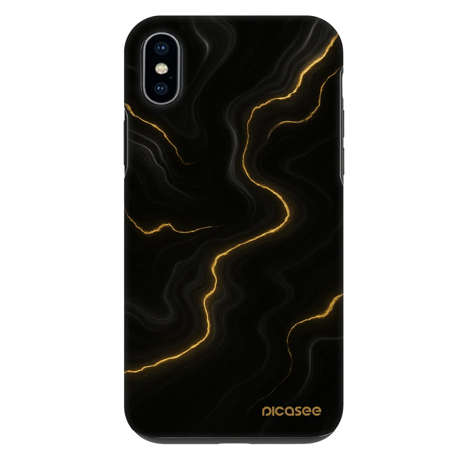 Picasee Fashion Case za Apple iPhone XS Max - Thunder