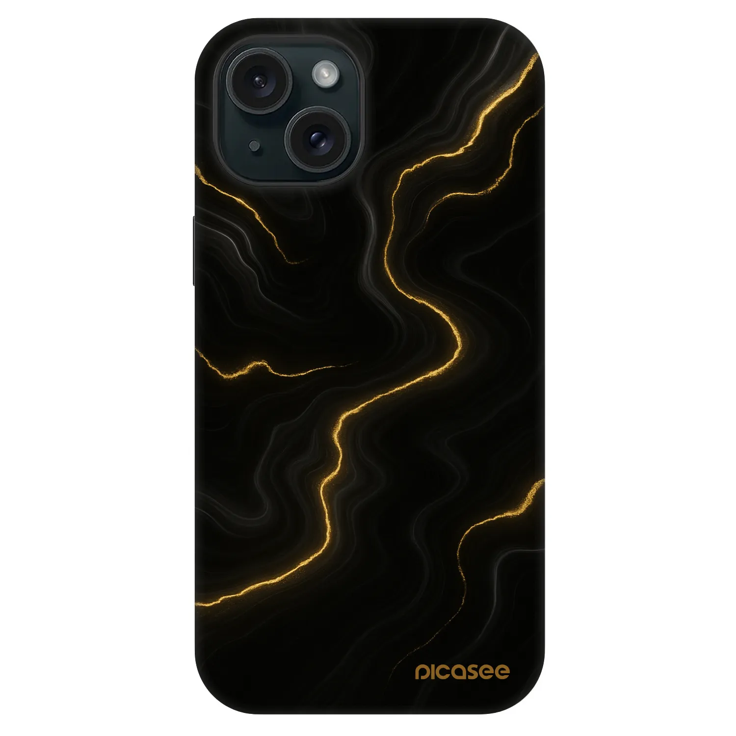 Picasee Fashion Case MagSafe za Apple iPhone 15 - Thunder